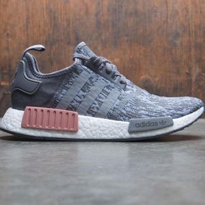 Adidas nmd pink and gray